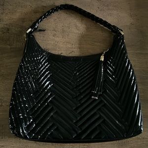 Cole Haan leather herringbone shoulder bag
